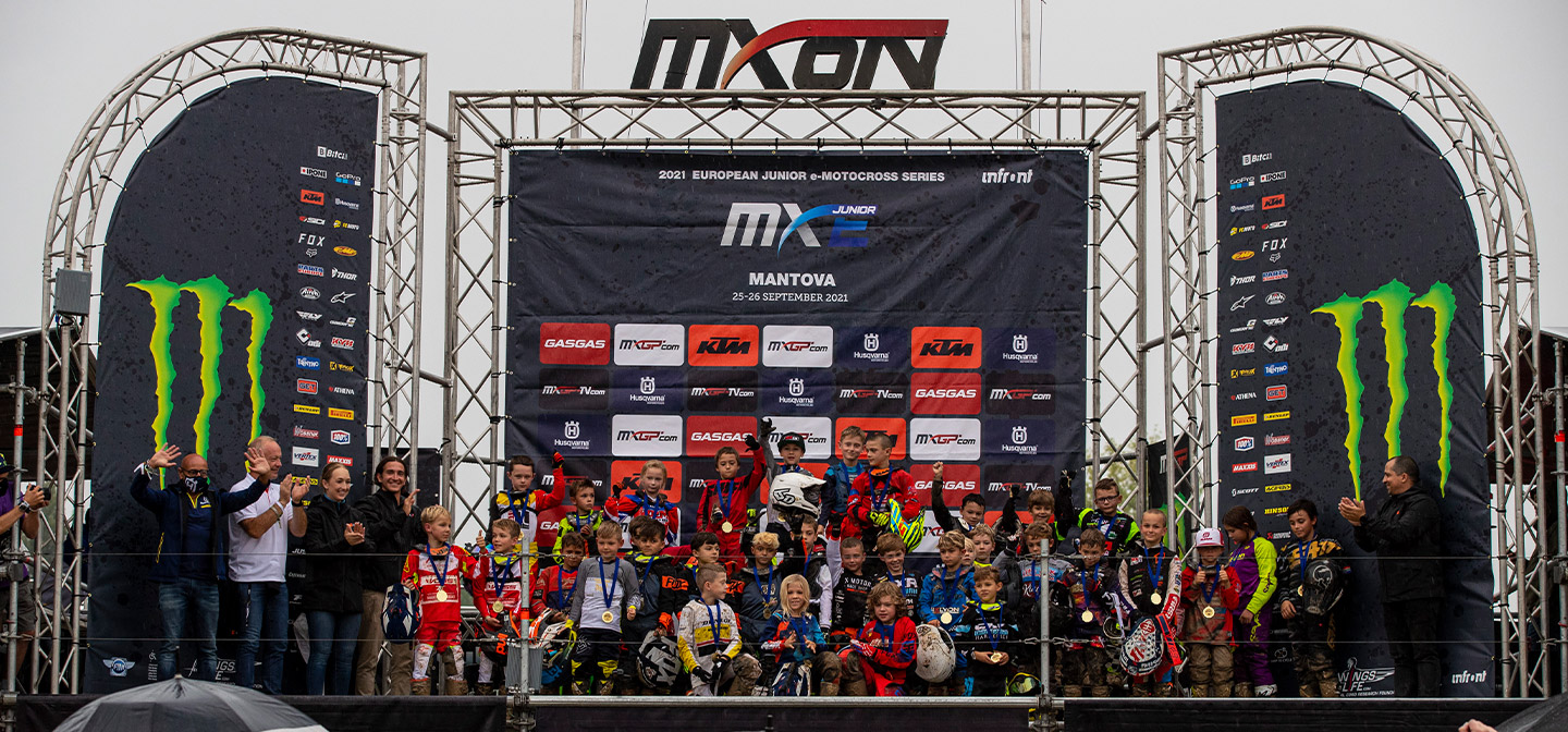 European Junior e-Motocross gets moving with a buzz at Mantova  